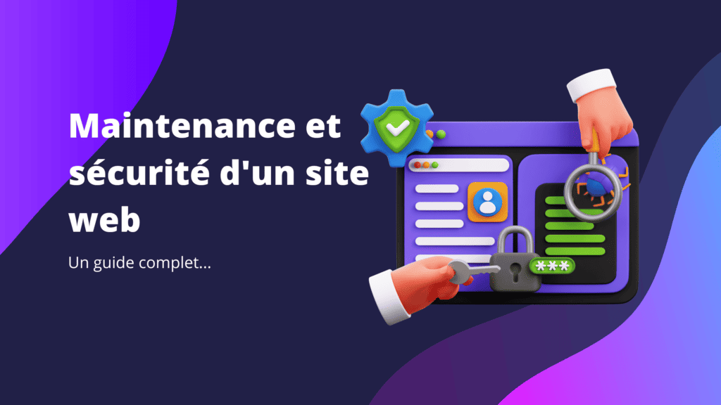 Maintenance et sécurité d'un site web - Konectiz