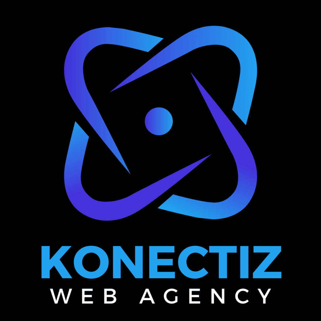 Konectiz Web Agency Logo - Dark BG - Square