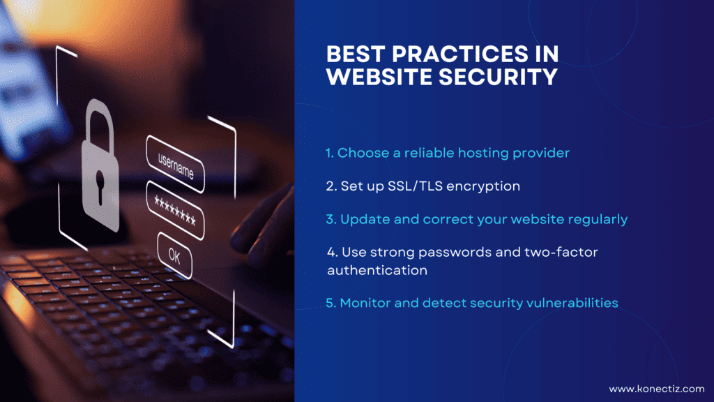 Best practices in website security Konectiz - Konectiz Best practices in website security - Konectiz