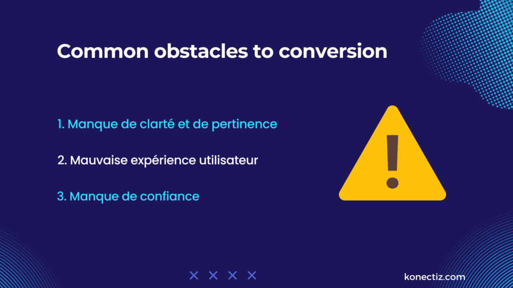 Common obstacles to conversion rate Konectiz - Konectiz Common obstacles to conversion_ rate - Konectiz