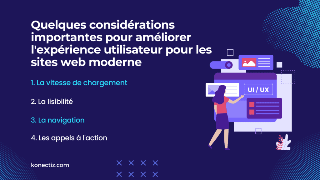 Quelques considerations importantes pour ameliorer lexperience utilisateur pour les sites web moderne Konectiz - Konectiz Quelques considérations importantes pour améliorer l'expérience utilisateur pour les sites web moderne - Konectiz